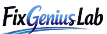 Fix Genius Lab Home Page Logo