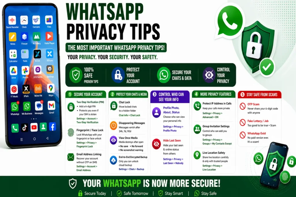 Demand WhatsApp Privacy & Secure