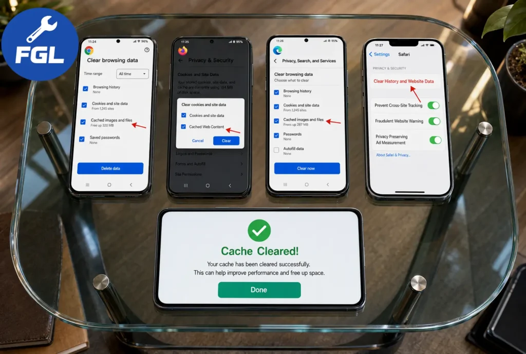 Get faster browsing with golden tips to clear cache on Chrome, Firefox, Edge, and Safari mobile browsers easily